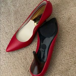 Michael Kors Shoes - BRAND NEW MICHAEL KORS heels. Red. Size 8 Michael Kors Shoes - BRAND NEW MICHAEL KORS heels. Red. Size 8